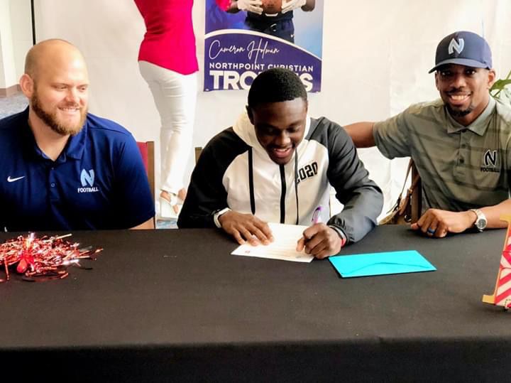 Northpoint's Holman to Benedictine football